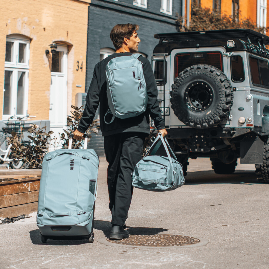 bolsa de lona de 40 l color gris estanque